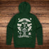 Lunar Enigma – Mystical Midweight Hoodie with Kangaroo Pocket and Raglan Sleeves